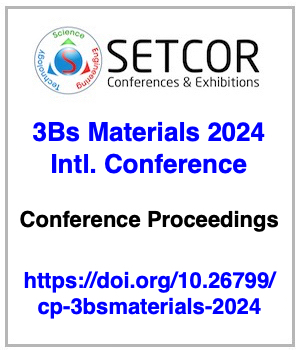 Biomaterials, Biodegradables and Biomimetics International Conference - 3Bs Materials 2024